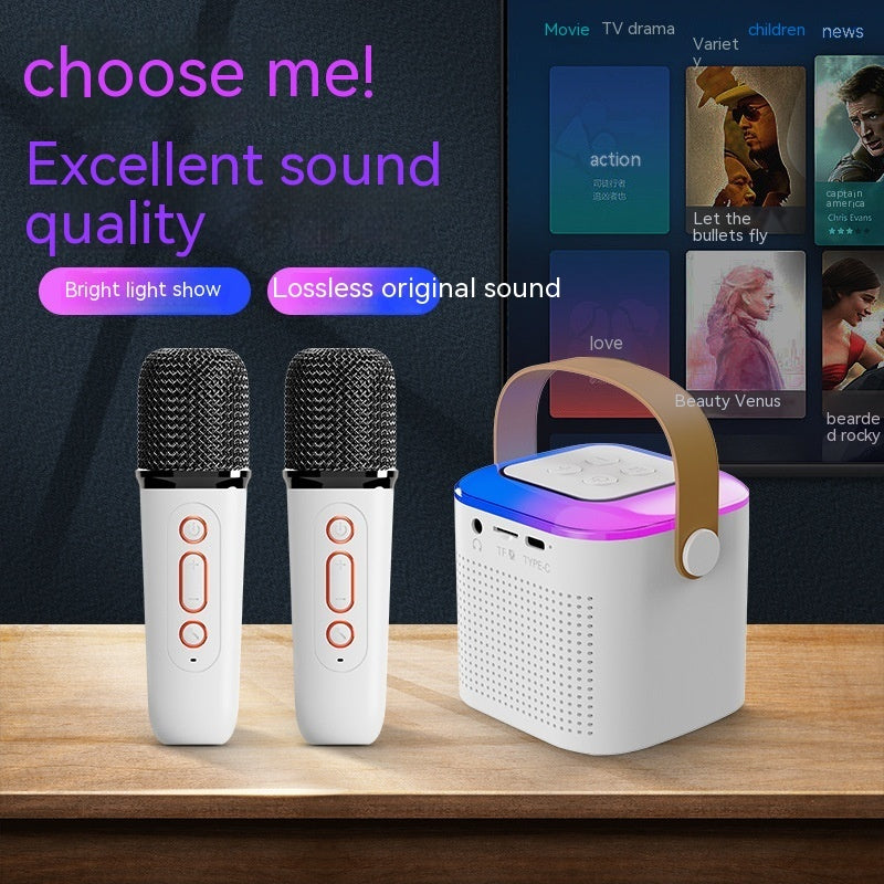 Karaoke  Bluetooth-compatible Speaker